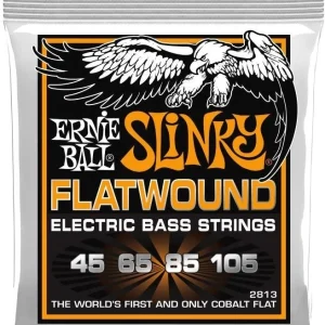 Ernie Ball 2813 Flatwound Cobalt Bass 45-105