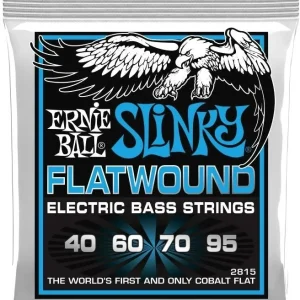 Ernie Ball 2815 Flatwound Cobalt Bass 40-95