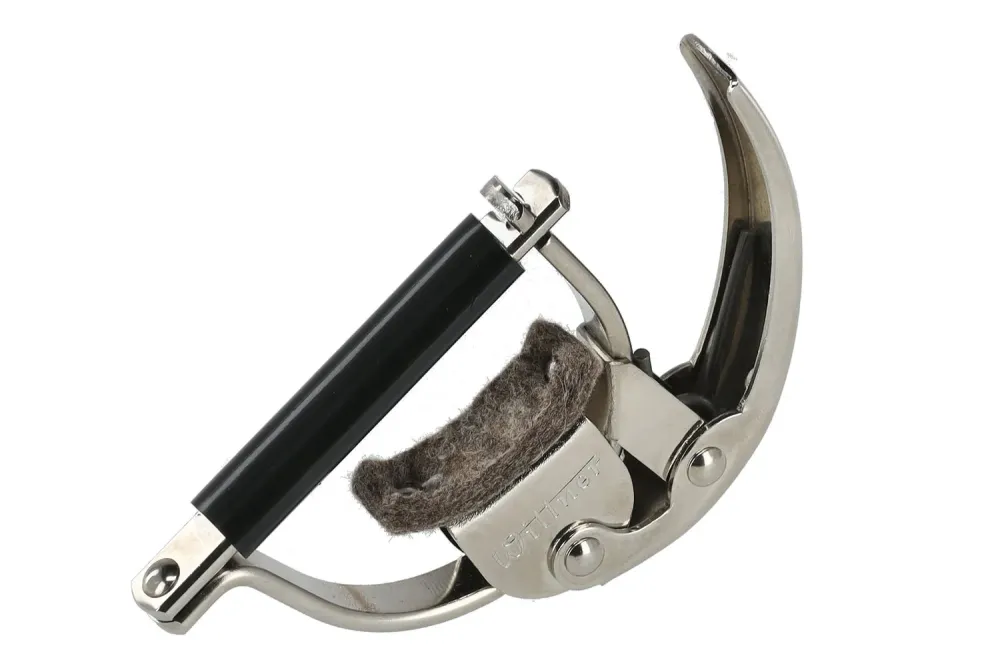 Wittner capo i metall Vintage - Klassisk, nikkelbelagt (998)