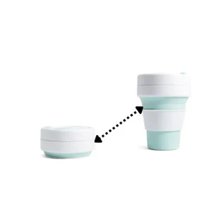 Stojo Pocket Gjenbrukskopp | 355 ml | Mint