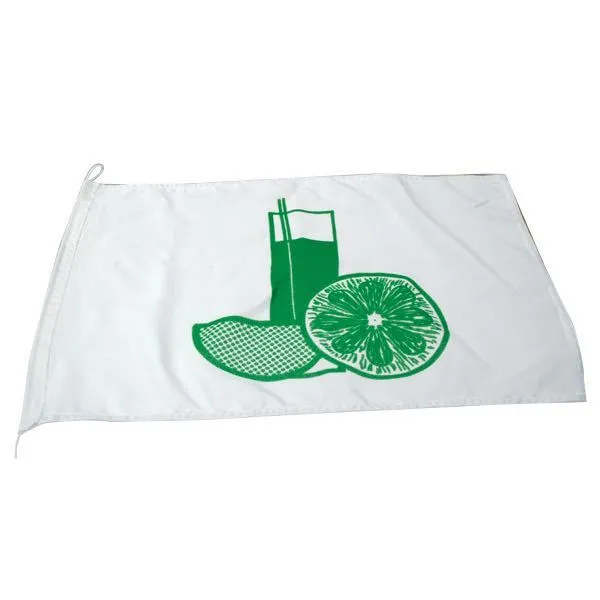 1852, Mood flag drink, 30x45 cm