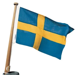 Adela, Båtflagg bomullslignende stoff Sverige, 90x56 cm