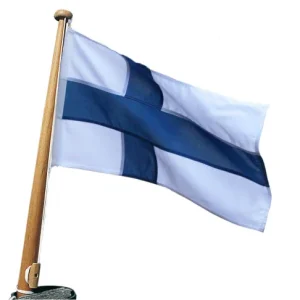 Adela, Båtflagg Polyester, Finland, 50x30 cm