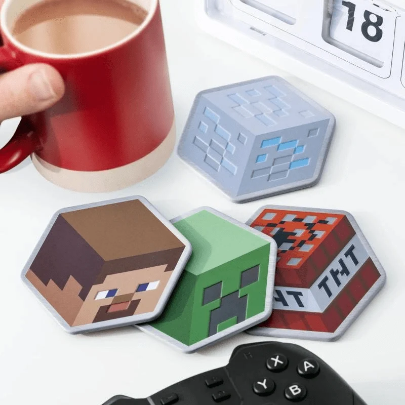 Minecraft Glassbrikker i Metall