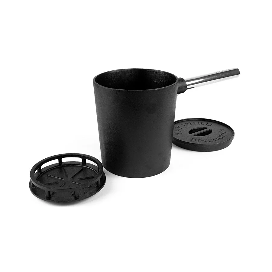YAKINIKU Binchopan, opptenning og slukking av kull