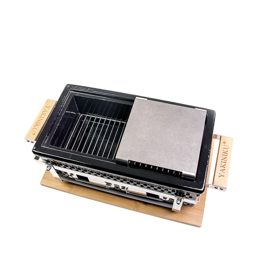 YAKINIKU Rectangular Shichirin Teppanyaki Plate