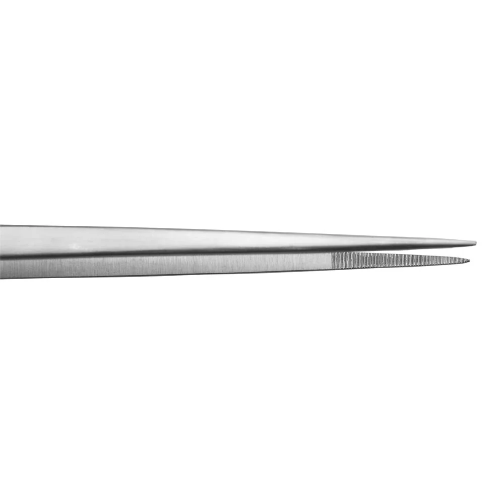 Kokepinsett med fin spiss - 30 cm lang - Kjøkkenpinsett - Grillpinsett - Grilltang - Pinsett i rustfritt stål