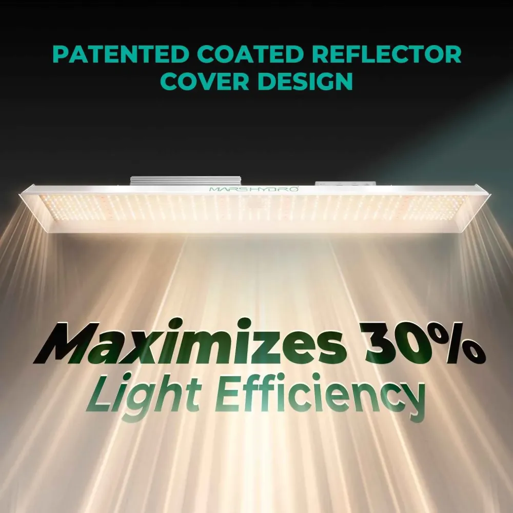 Mars Hydro TSL2000 300W LED Kweeklamp – Dimbare Full Spectrum Grow Light voor 120×60 cm Kweektent