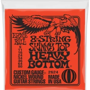 Ernie Ball 2624 8-String Skinny Top Heavy Bottom
