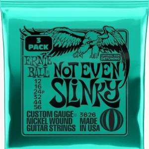 Ernie Ball 3626 Not Even Slinky Nickel 3-Pack