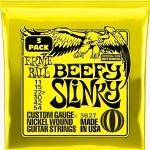 Ernie Ball 3627 Beefy Slinky Nickel 3-Pack