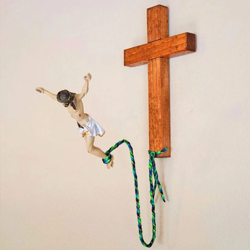 Troens Sprang Jesus Dekorasjon