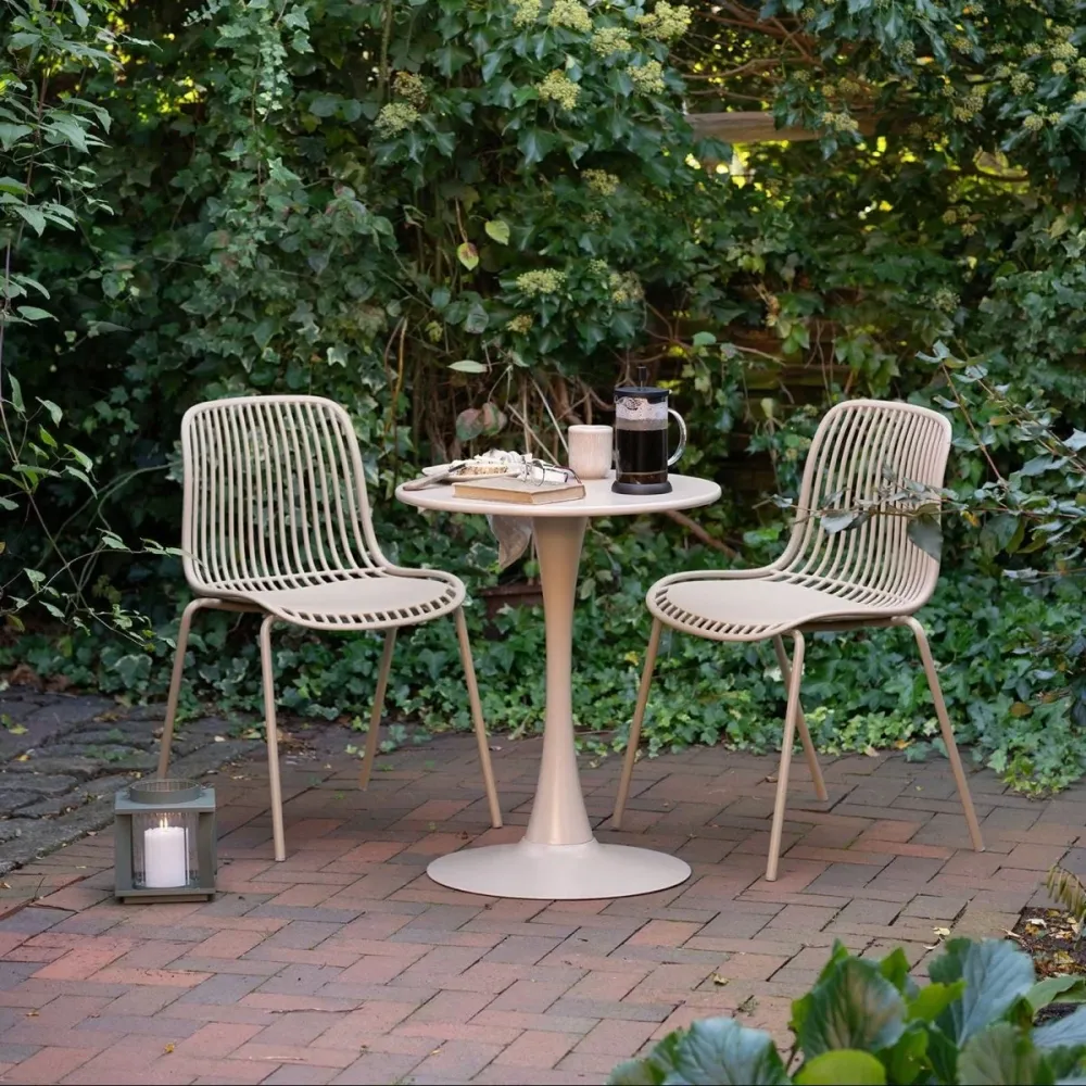 4-pk Branson hagestol beige