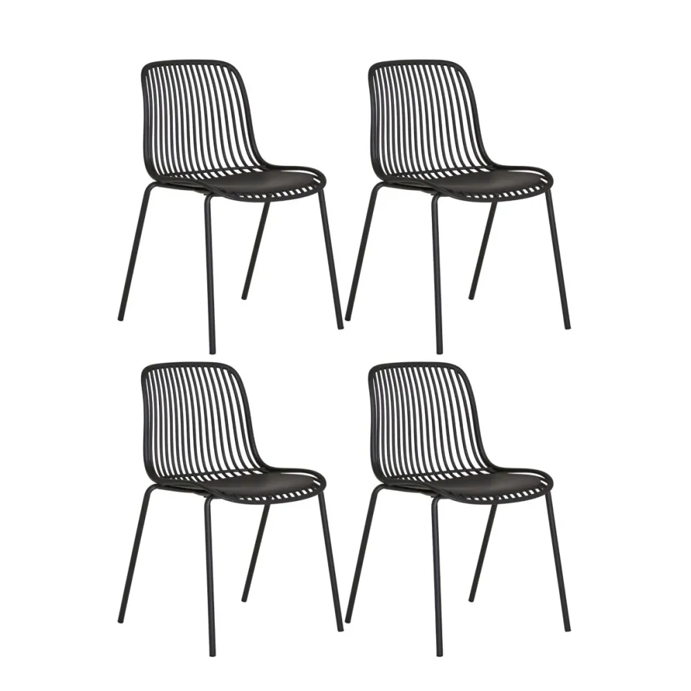 4-pk Branson hagestol sort