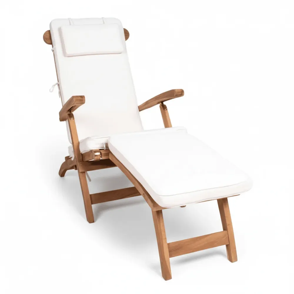 Arrecife solstol natur/hvit 197 cm