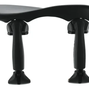 Wittner hakestøtte Augsburg - Fioliner 3/4 rosentre-farge (256221P)