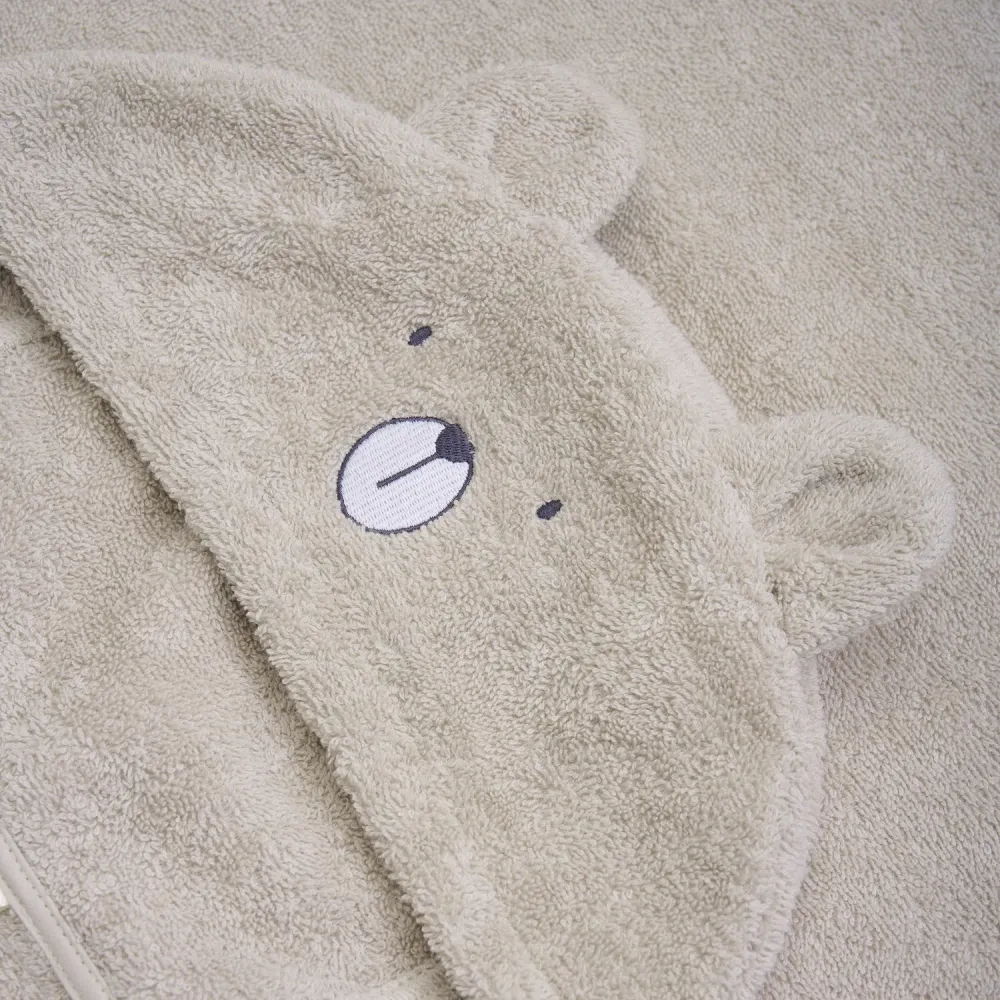 Pippi Dove Hooded Bath Håndkle