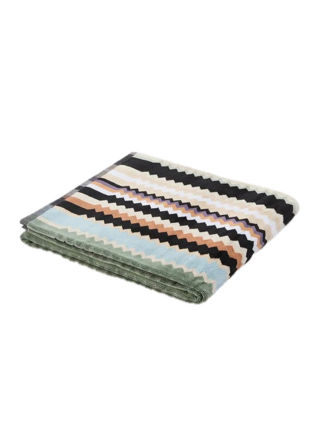 CURT BATH SHEET Beige Multicolor