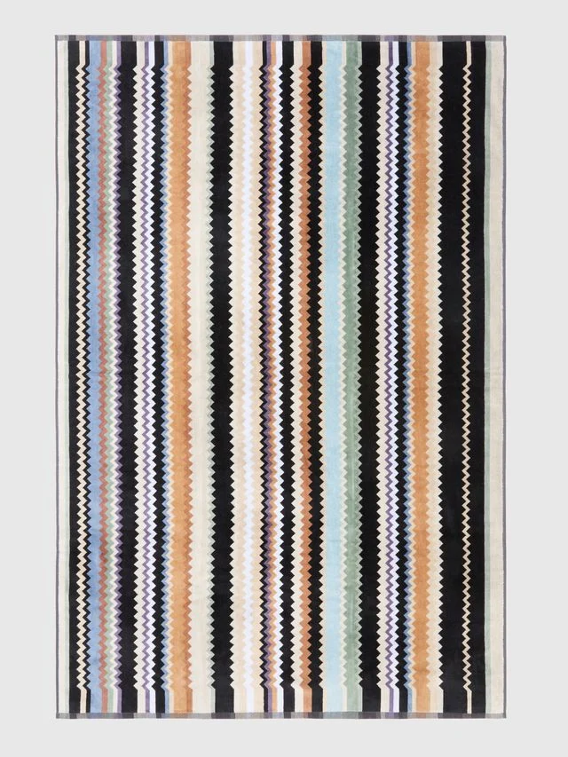 CURT BATH SHEET Beige Multicolor