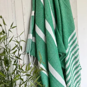 Hammam håndkle - GREEN MIX