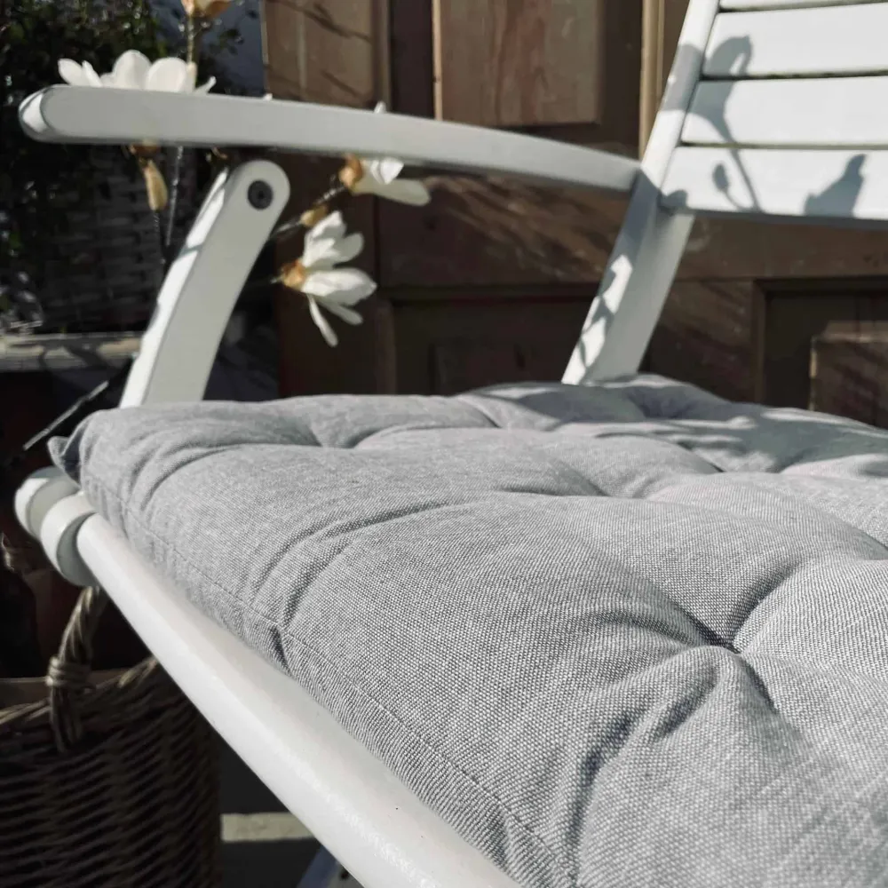 Hagehynde futon – Grå 40×40