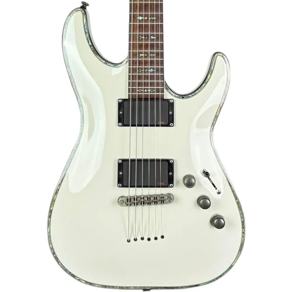 Schecter Hellraiser C-1 2016 - Blank Hvit