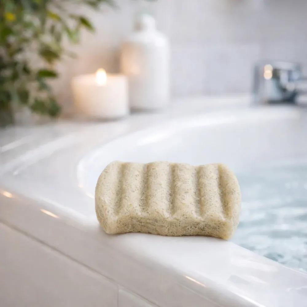 Konjac kroppssvamp med grønn leire – 100 % naturlig