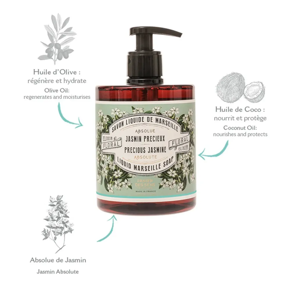 Marseille Liquid Soap 500 ml | Jasmine
