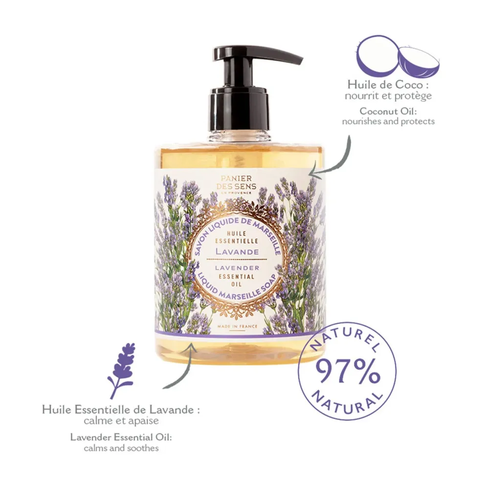 Marseille Liquid Soap 500 ml | Lavender