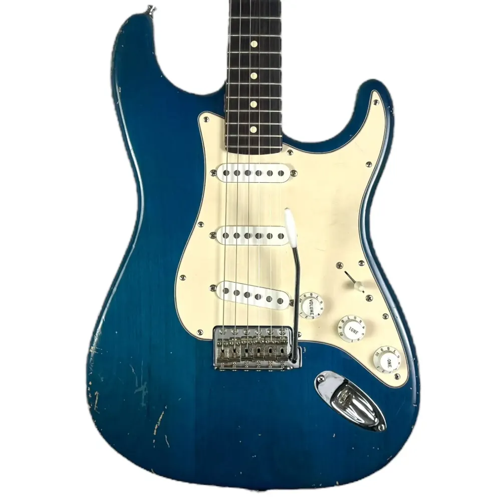 Fender Highway One Stratocaster 2005 - Teal Transparent