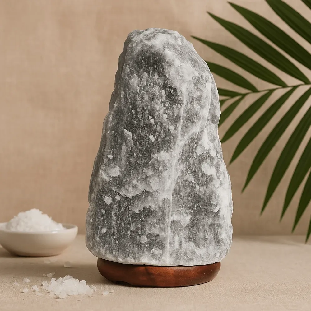 Himalaya Saltlampe Grå 2-3kg