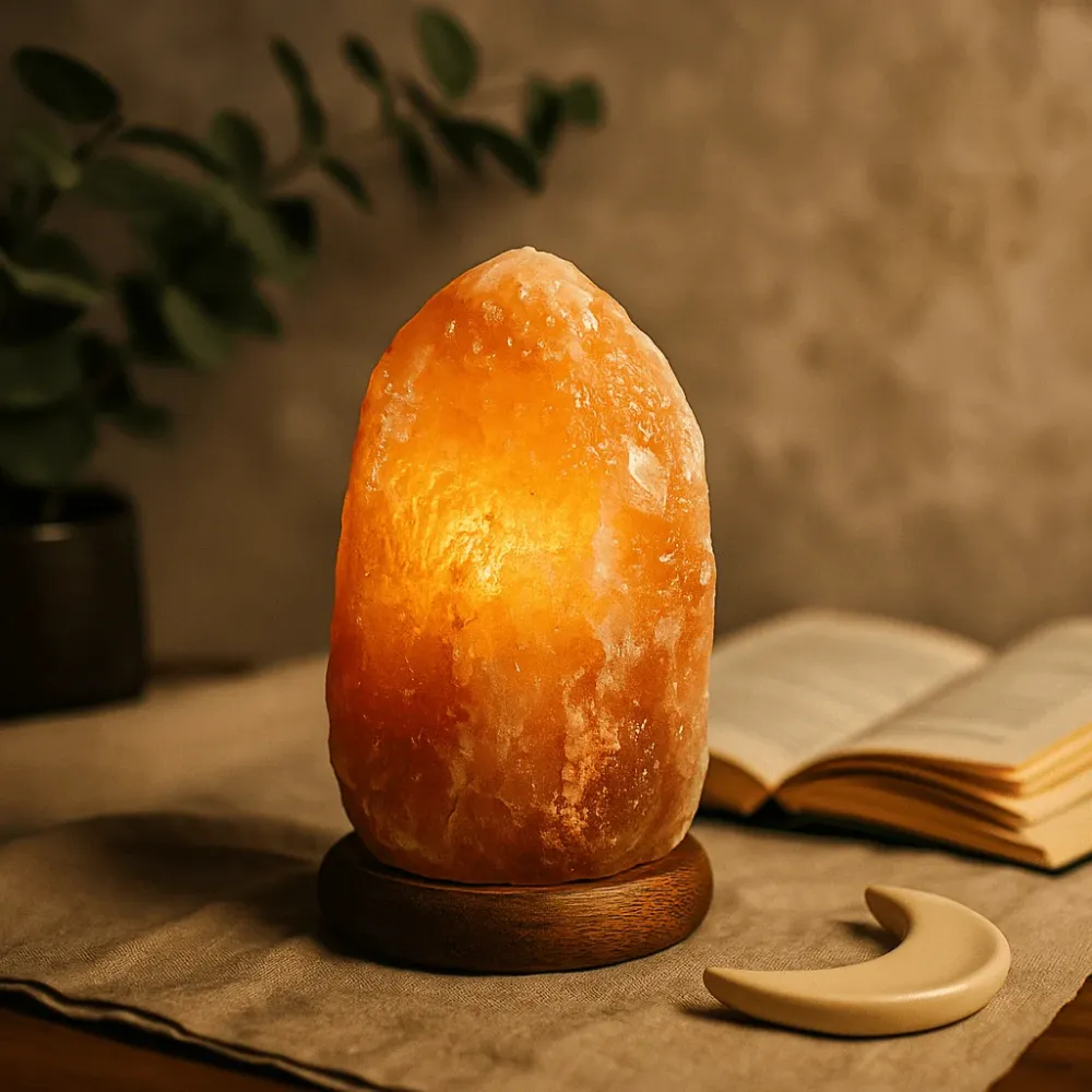 Himalaya Saltlampe 2-3kg Med Pære