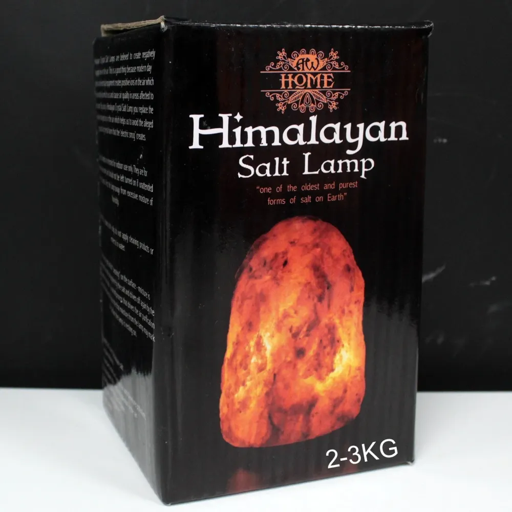 Himalaya Saltlampe 2-3kg Med Pære