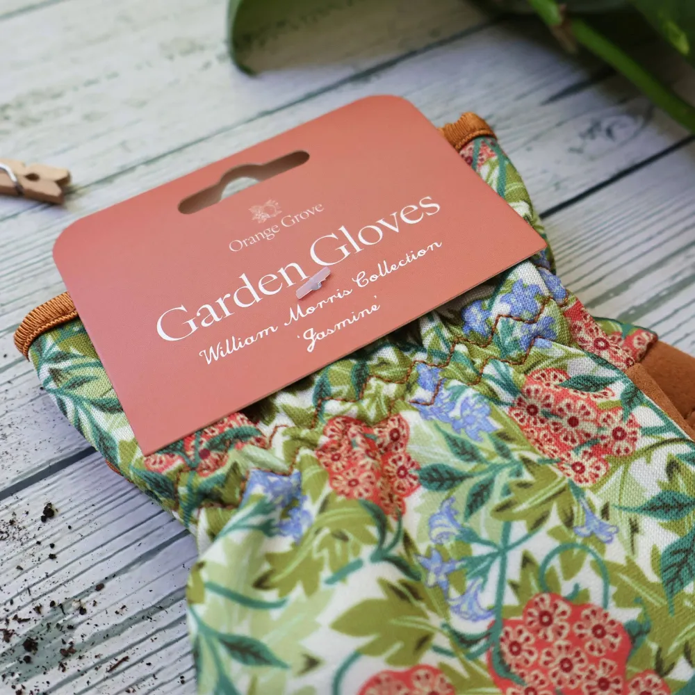 Hagehansker – William Morris «Jasmine Spring»