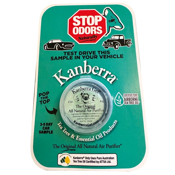 Kanberra, Lugtfjerner Gel med Æteriske Olier, 6g