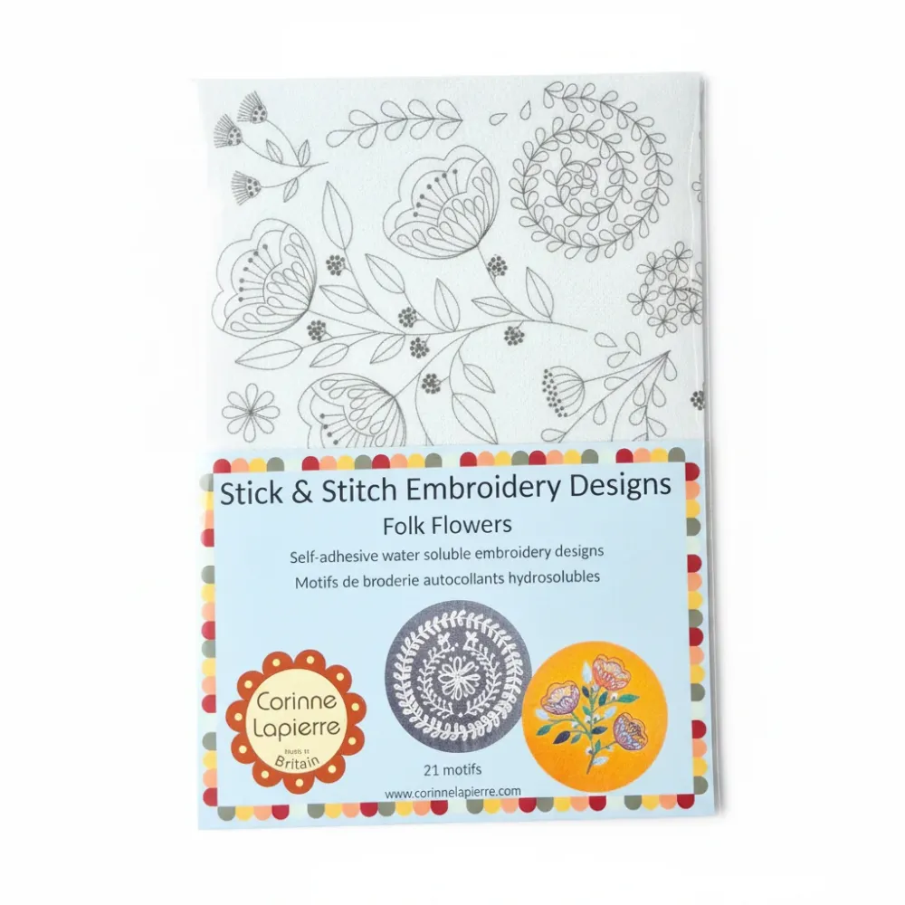Broderimønster til tekstiler: Botanical