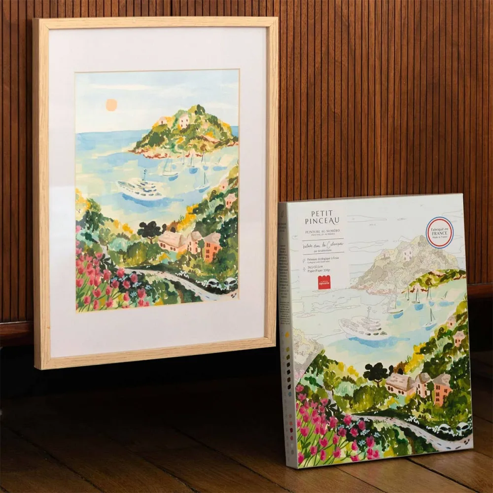 Paint Number Kit – Balade dans les Calanques