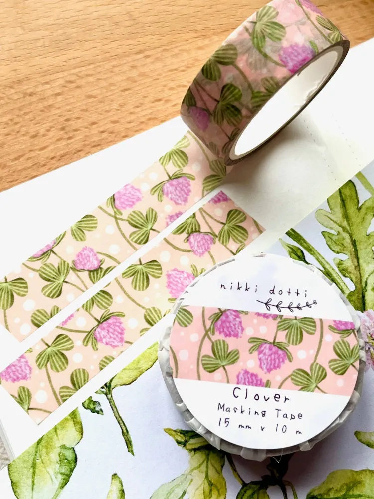 Washi tape - Kløver