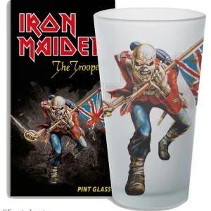 Iron Maiden Pint Glass Trooper