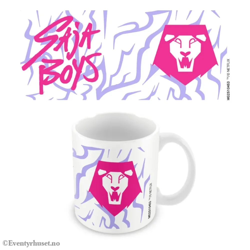 KPop Demon Hunters Mug Saja Boys Logo