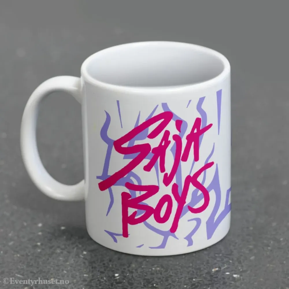 KPop Demon Hunters Mug Saja Boys Logo