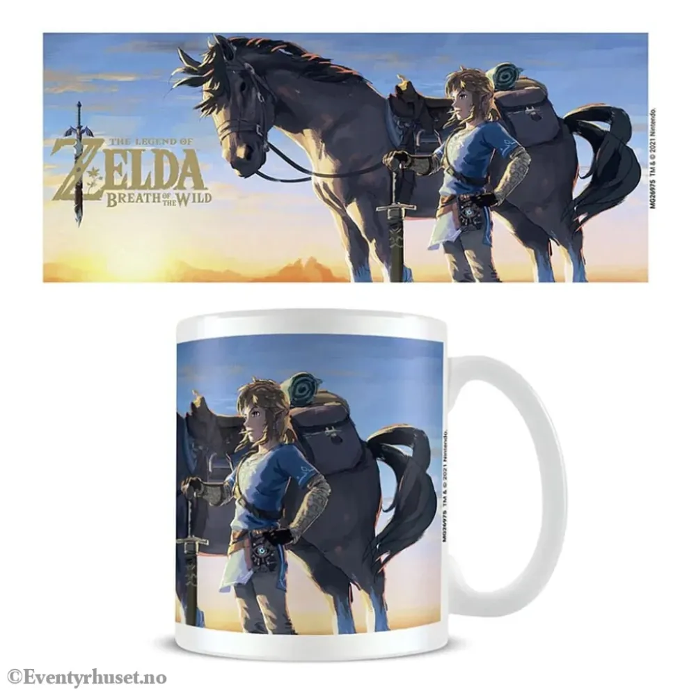 Legend Zelda Breath Wild Mug Horse