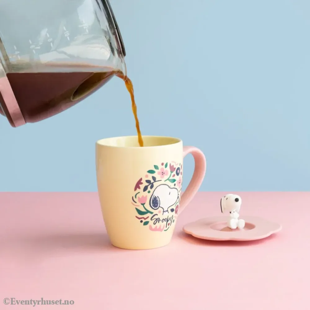Peanuts Mug lid Premium Ver.
