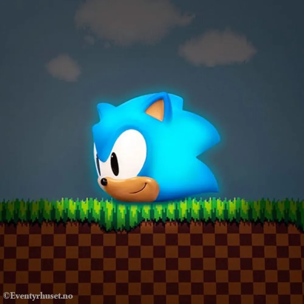 Sonic Hedgehog Mood Light Sonic Head 12 cm