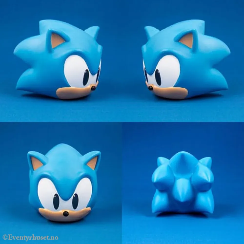 Sonic Hedgehog Mood Light Sonic Head 12 cm