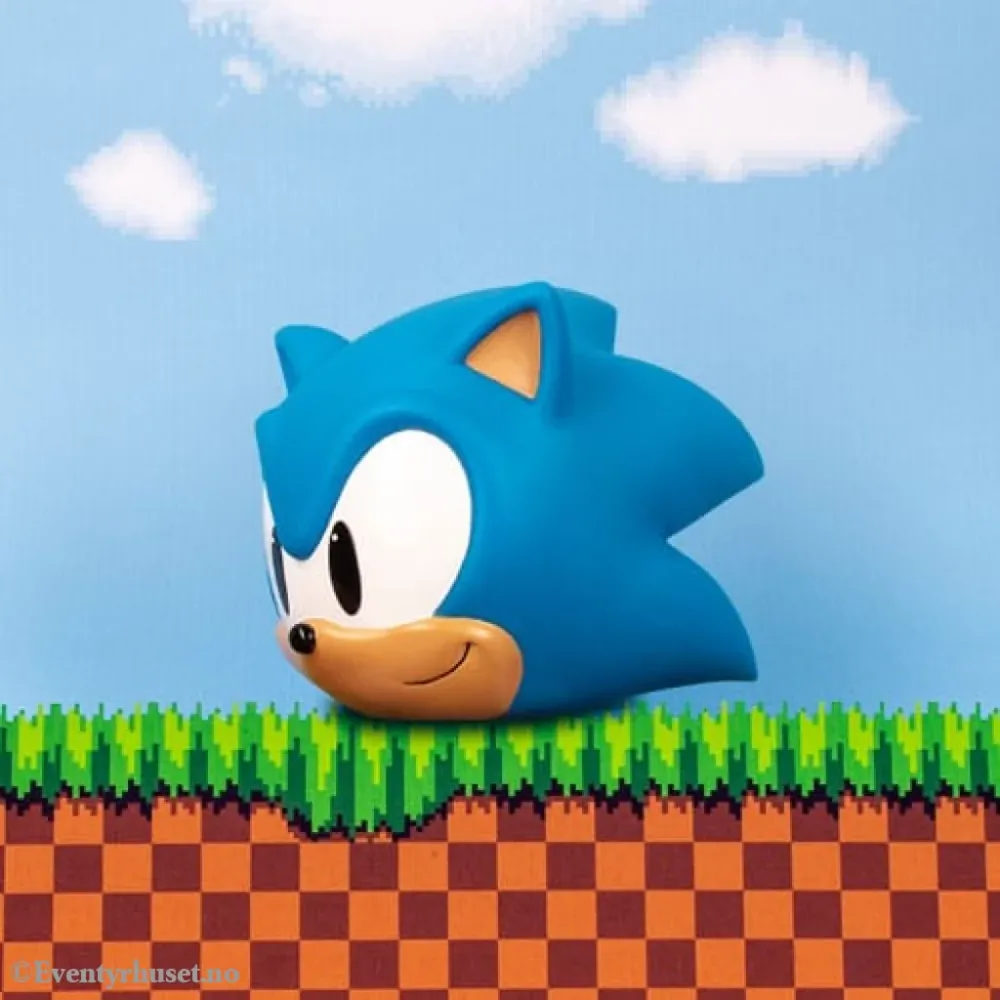 Sonic Hedgehog Mood Light Sonic Head 12 cm