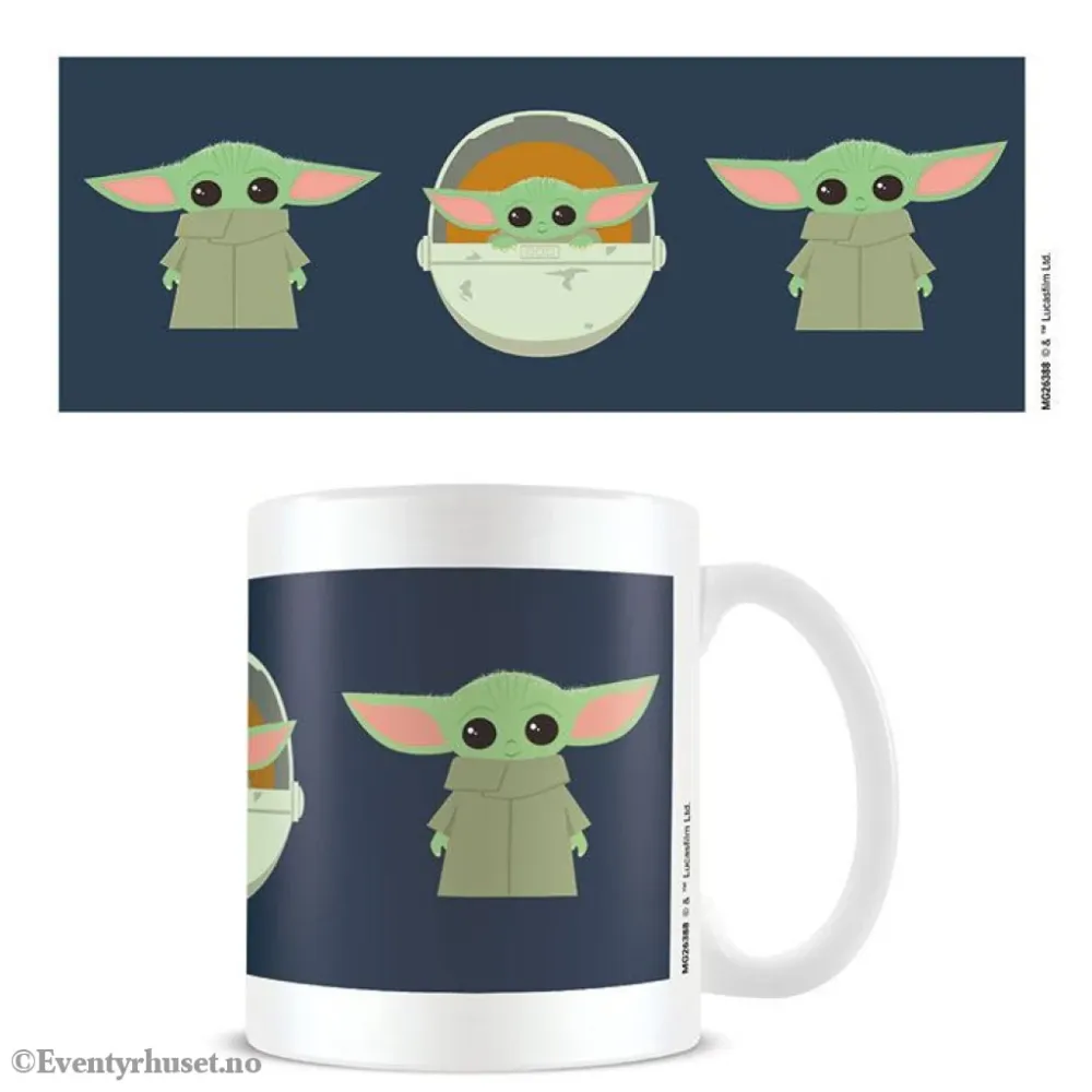 Star Wars Mandalorian Mug Illustration
