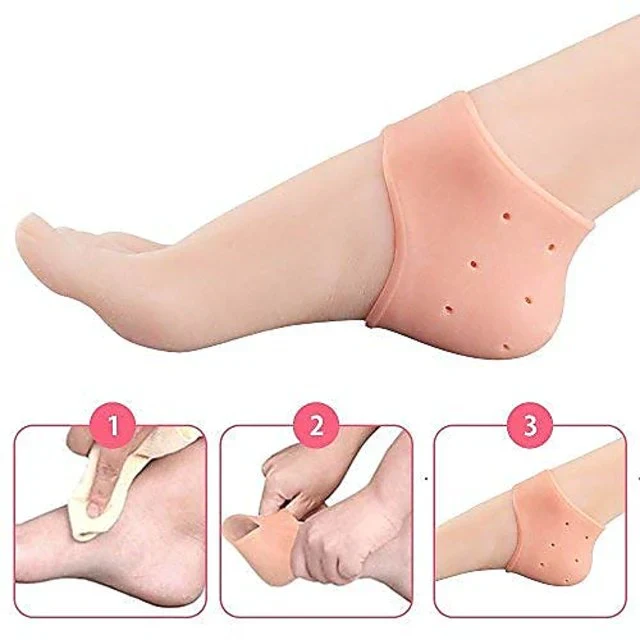 Heel Anti-Cracking Sokker Par Luvikno