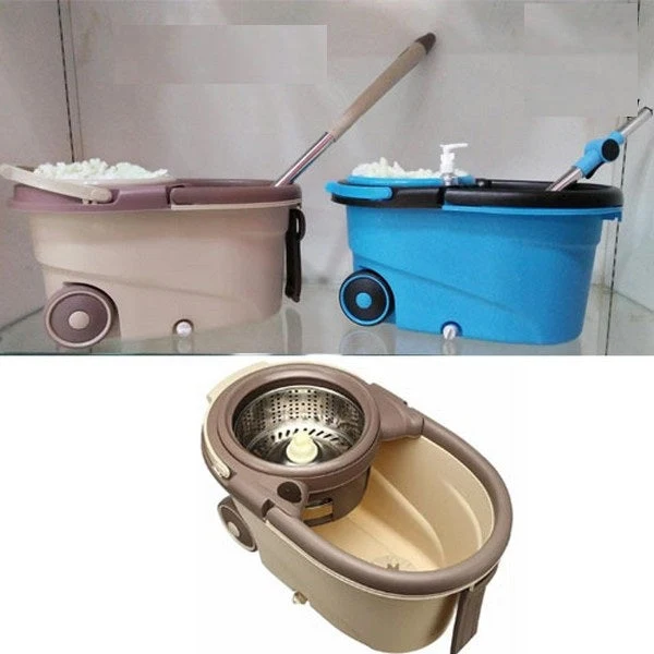 Premium Spin Mop Med Bucket Luvikno