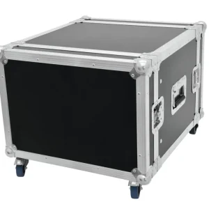 Amplifier Rack 8 Unit 45cm wheels